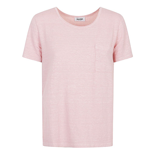 Base T-shirts and Polos Pink Topwear