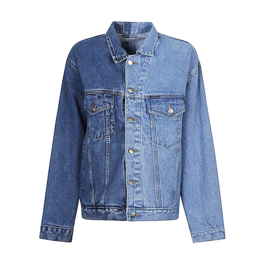 E.L.V. DENIM Coats Blue Jackets E.L.V. Denim Slate Gray