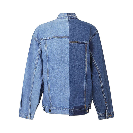 E.L.V. DENIM Coats Blue Jackets E.L.V. Denim Slate Gray