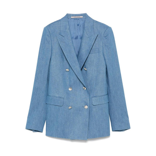 Tagliatore Jackets Clear Blue Jackets Tagliatore Cadet Blue