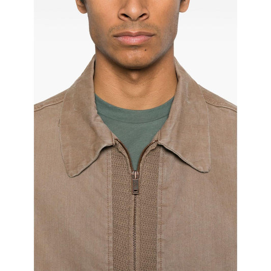 Emporio Armani Coats Brown Jackets