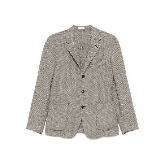 Boglioli Linen Jackets Grey Jackets Boglioli Rosy Brown