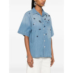 Fabiana Filippi Shirts Clear Blue CAD275F749L384VR1-P25