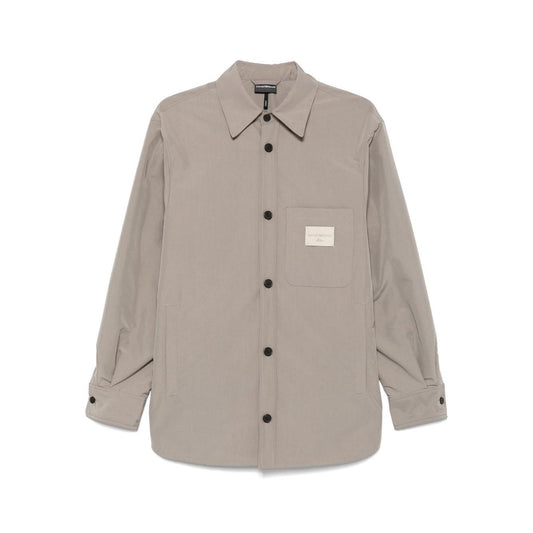 Emporio Armani Shirts Dove Grey EM001629AF13770U6107-P25