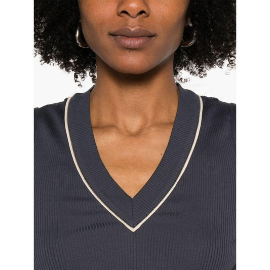 Brunello Cucinelli Top Blue MG902FP312CUC78-P25