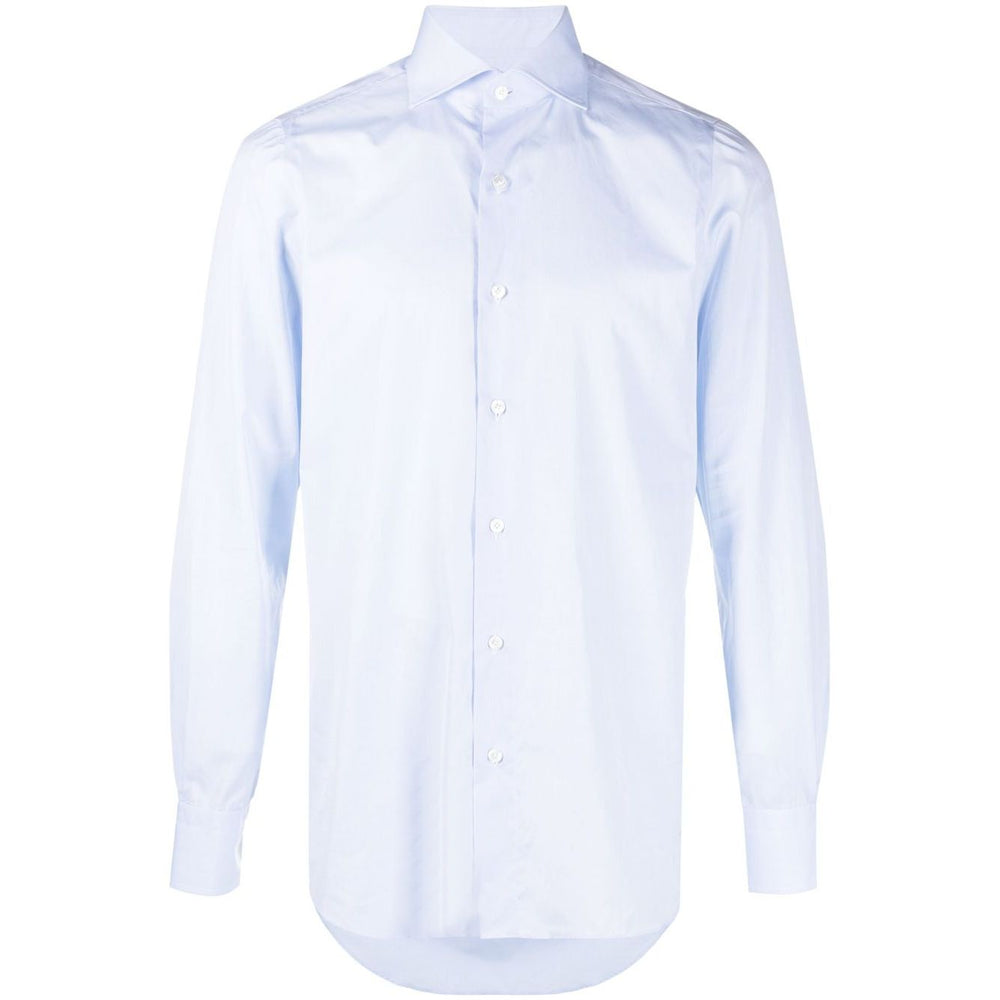 FINAMORE 1925 NAPOLI Shirts Clear Blue