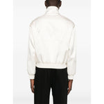 Saint Laurent satin Bomber Jacket 779952Y3G369601-P25