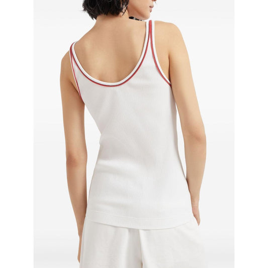 Brunello Cucinelli Top White MG902FP320CDC55-P25