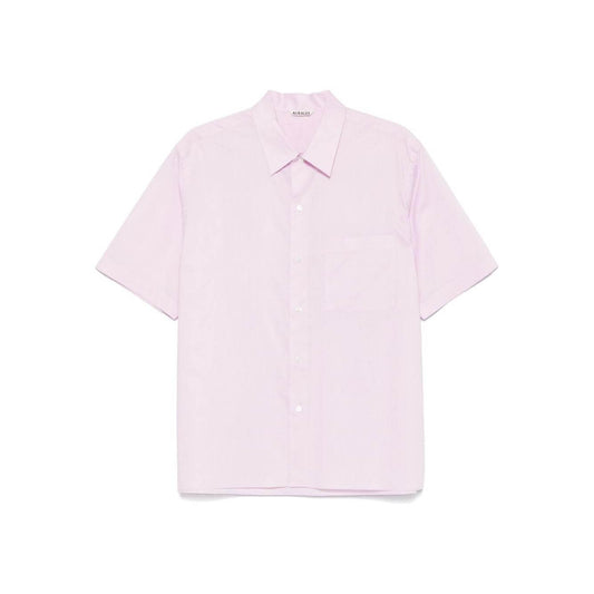 AURALEE Shirts Pink A25SS03TLLIGHTPINK-P25