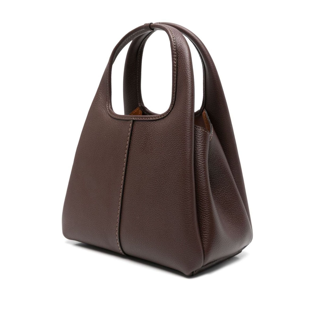 Front view with bag zipped and handles upright.