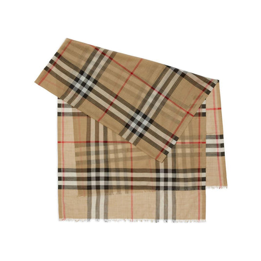 Burberry Check wool and silk scarf 8078779DA7026-AI25