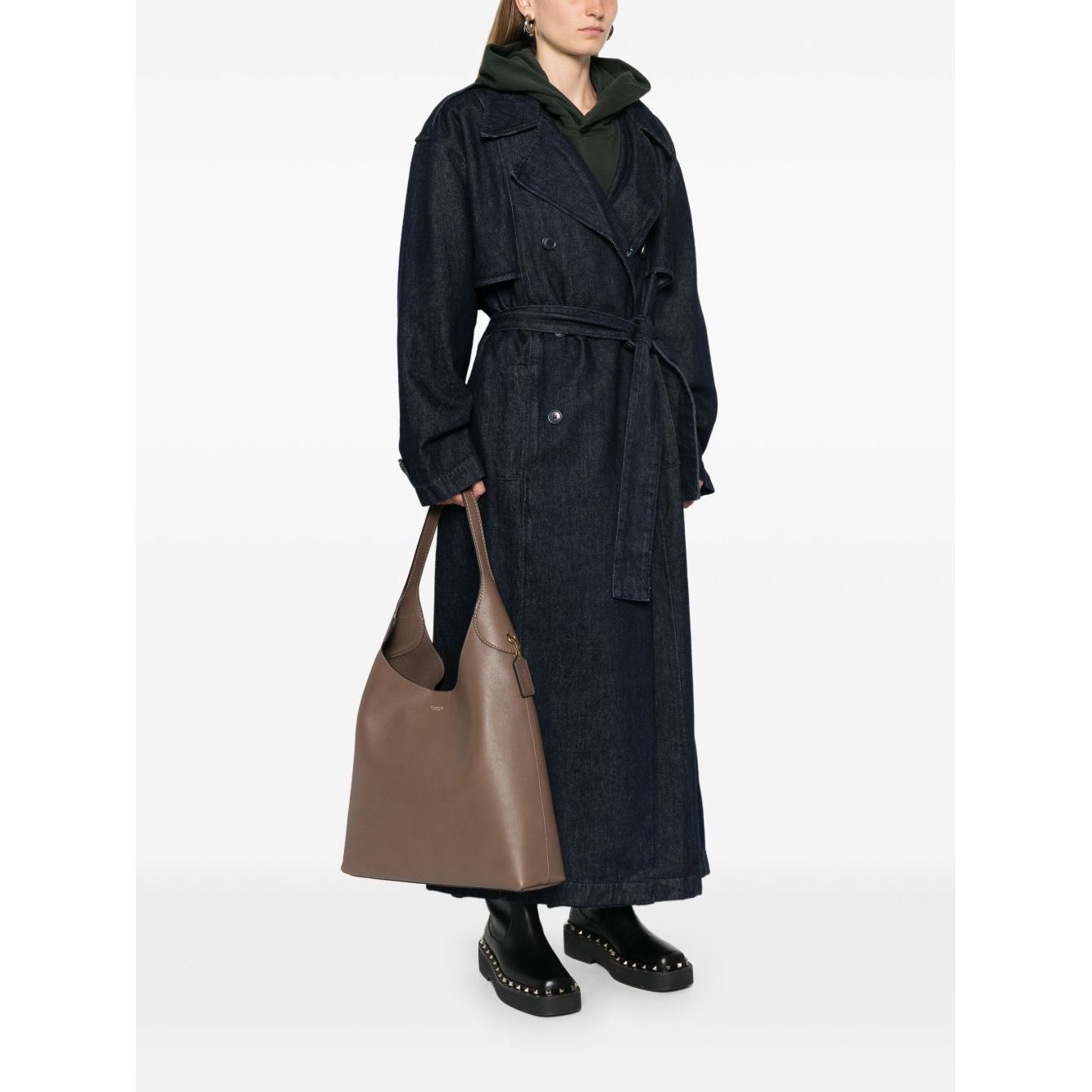 Coach Brooklyn leather hobo bag