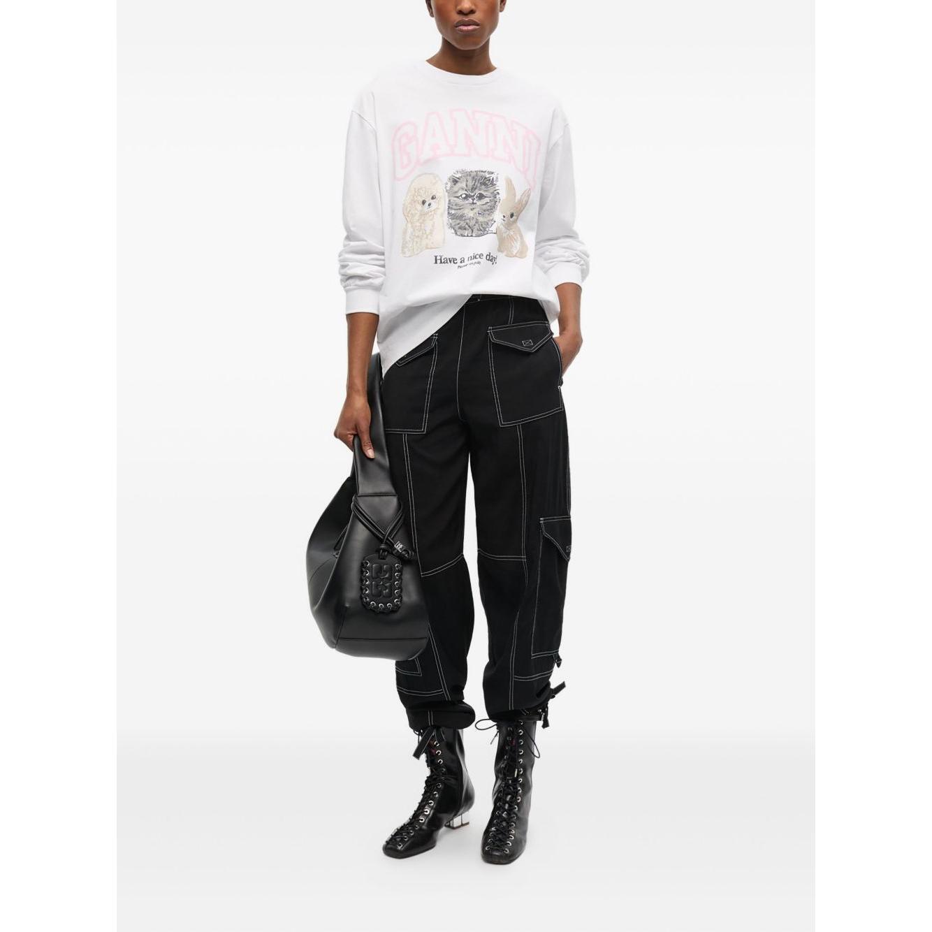 GANNI Sweaters White T4275151-AI25