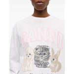 GANNI Sweaters White T4275151-AI25