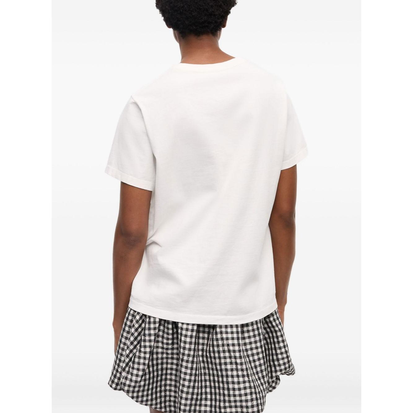 GANNI T-shirts and Polos White T4237151-AI25