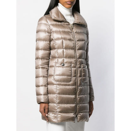 Herno Coats Dove Grey Jackets