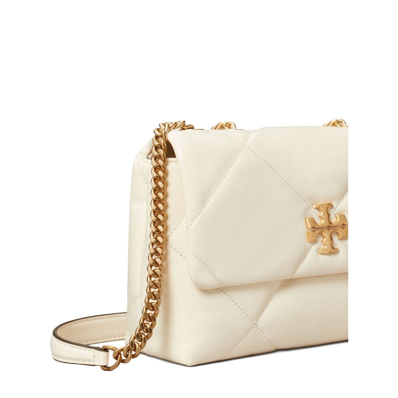 Tory Burch Kira Diamond small leather shoulder bag