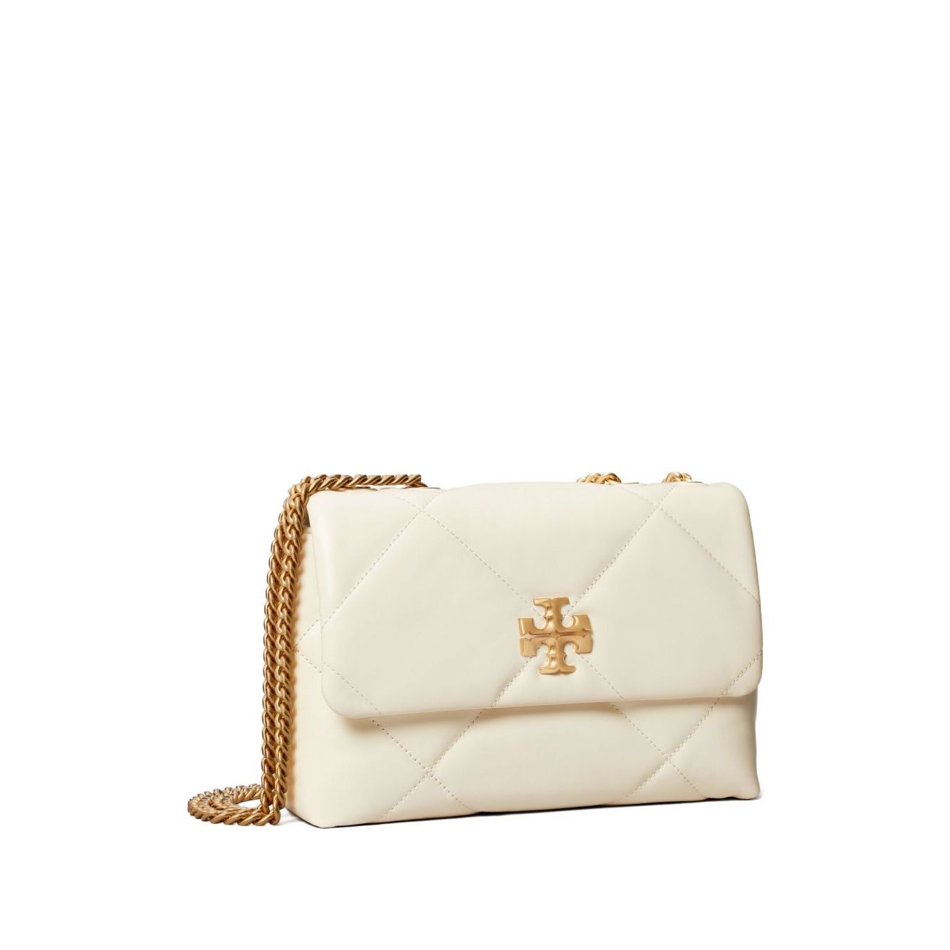 Tory Burch Kira Diamond small leather shoulder bag