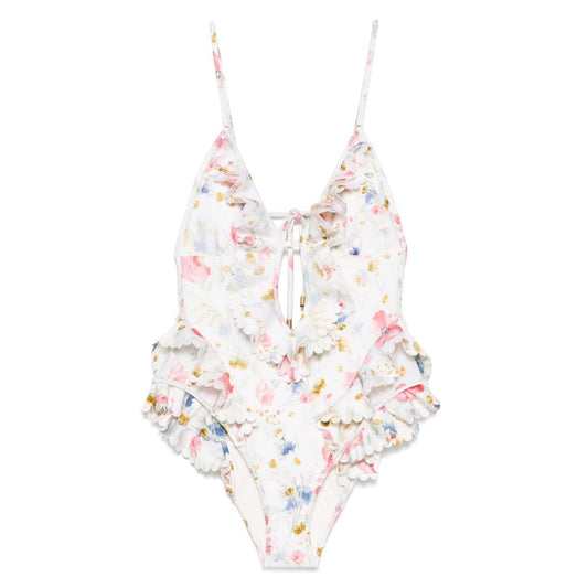 Zimmermann Lucky one-piece swimsuit with ruffles