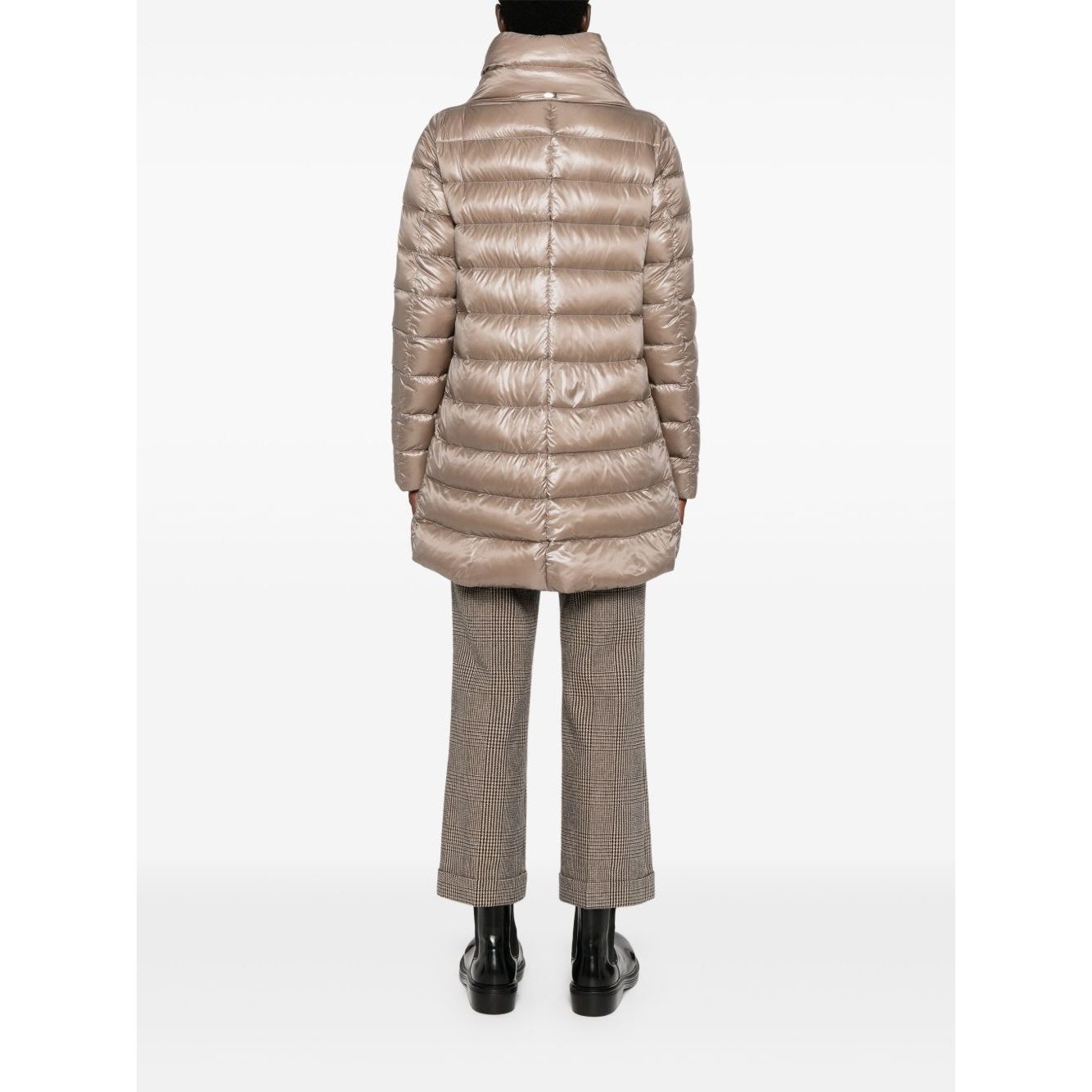 Herno Coats Dove Grey Jackets