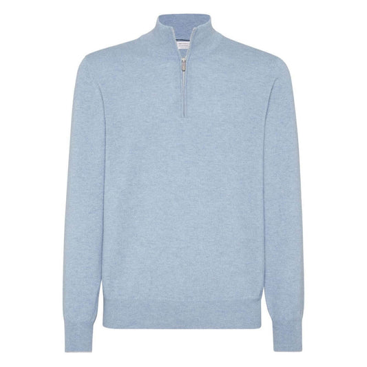 Brunello Cucinelli Sweaters Clear Blue M2200124CFF33-AI25