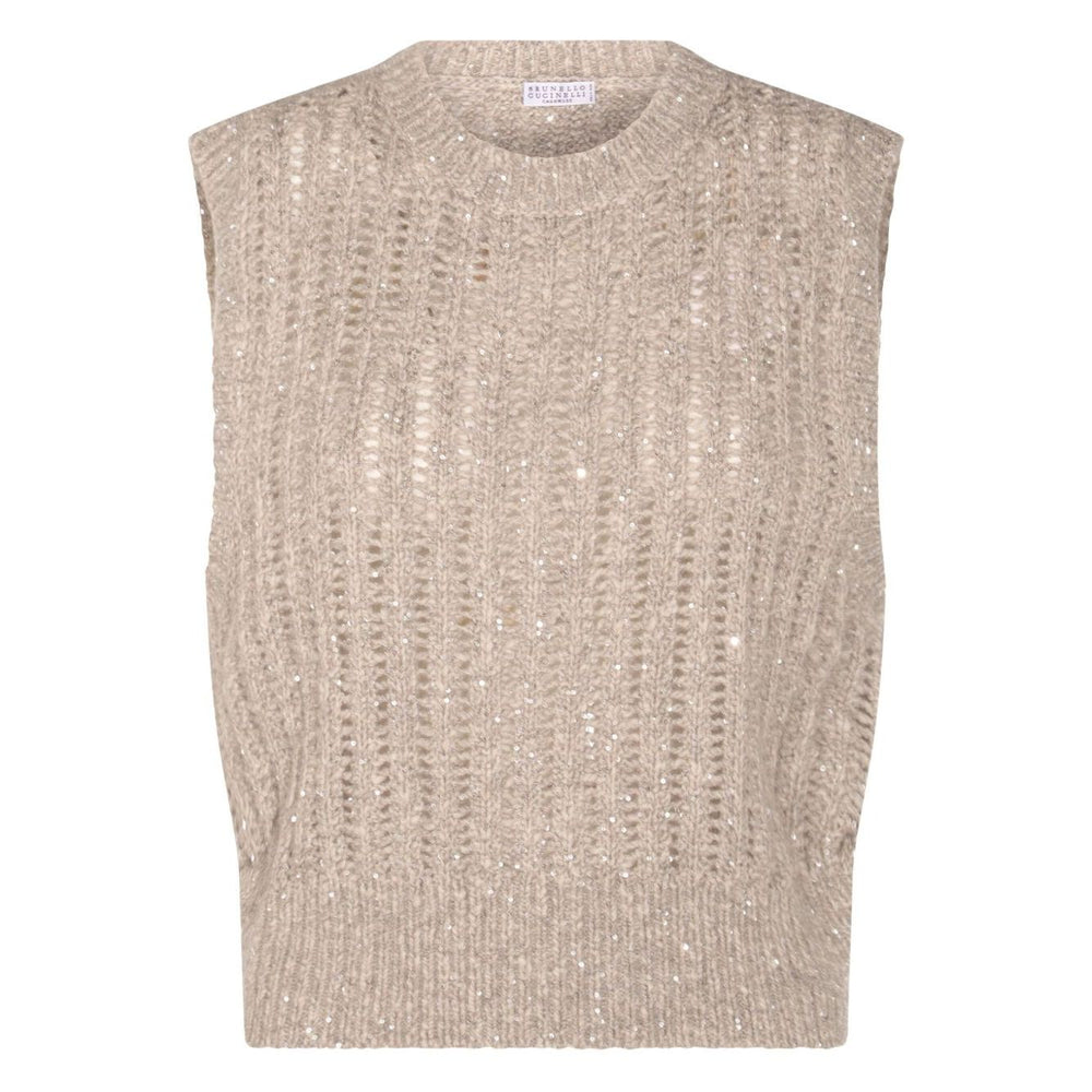 Brunello Cucinelli Top Ivory Topwear