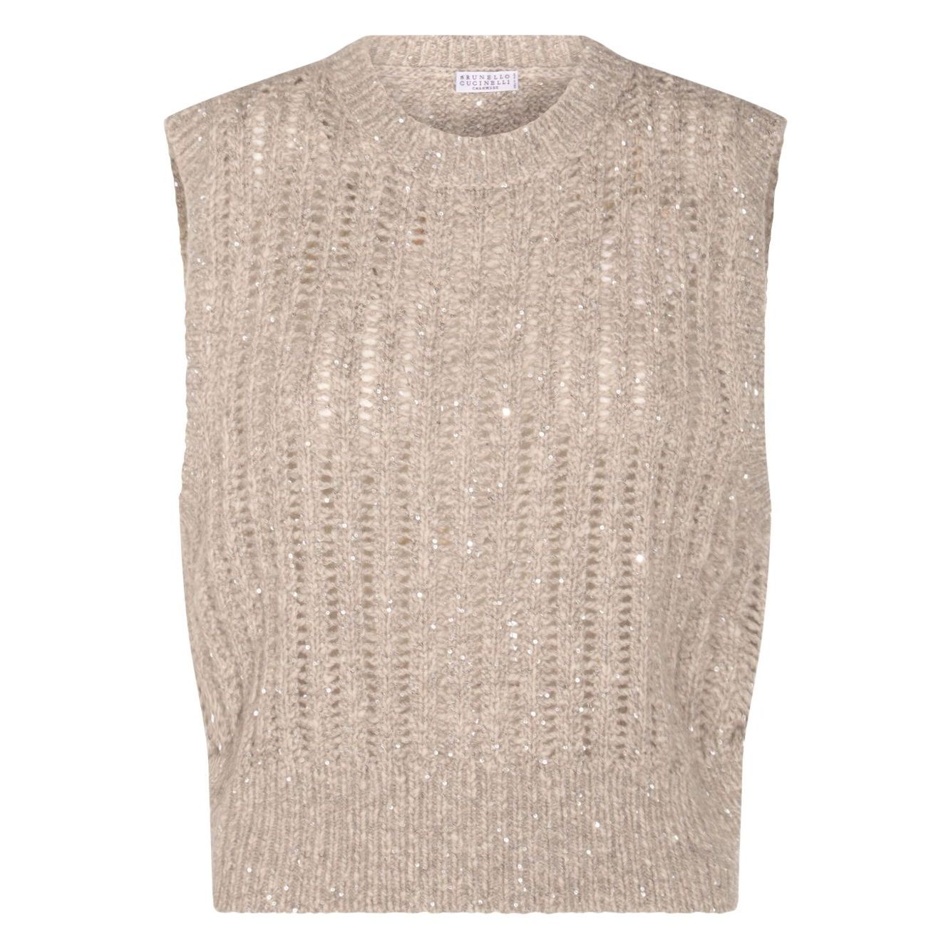 Brunello Cucinelli Top Ivory Topwear