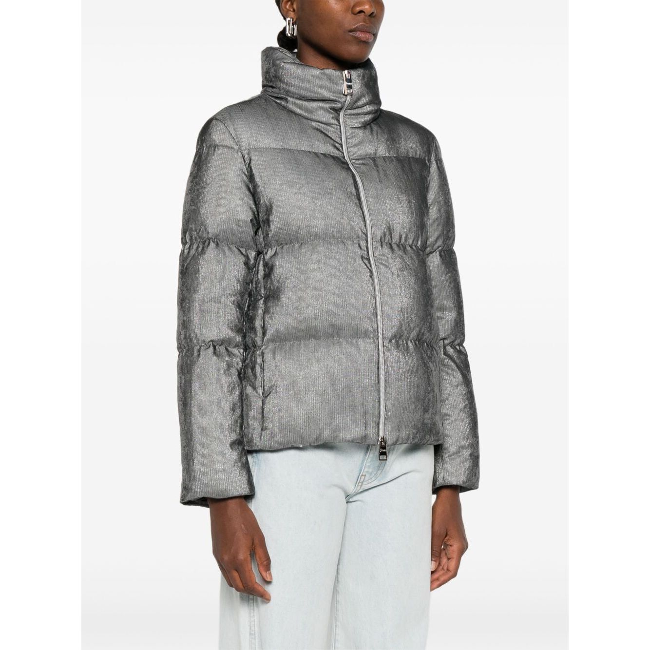 Herno Coats Light Grey Jackets