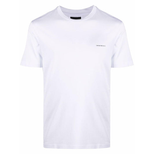 Emporio Armani T-shirts and Polos White Topwear