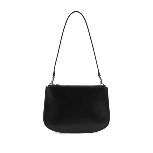Black Diesel 1DR Twin shoulder bag with a detachable strap and top zip fastening.