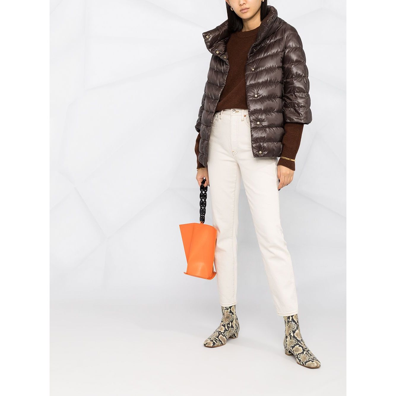 Herno Jackets Brown Jackets