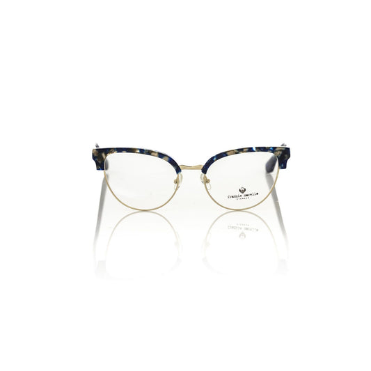 Frankie Morello Blue Metallic Fiber Women Frame
