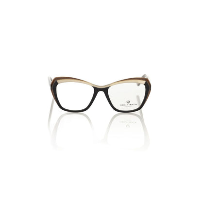 Frankie Morello Black Acetate Women's Eyeglass Frame