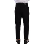 Dolce & Gabbana Black Cotton Stretch Chinos Trouser Jeans PAN72755 - 48