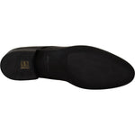 Dolce & Gabbana Black Leather Lace Up Formal Derby Shoes MV4520- 39.5