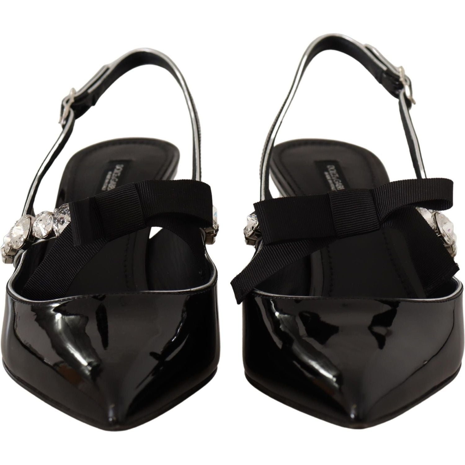 优雅水晶露跟高跟鞋