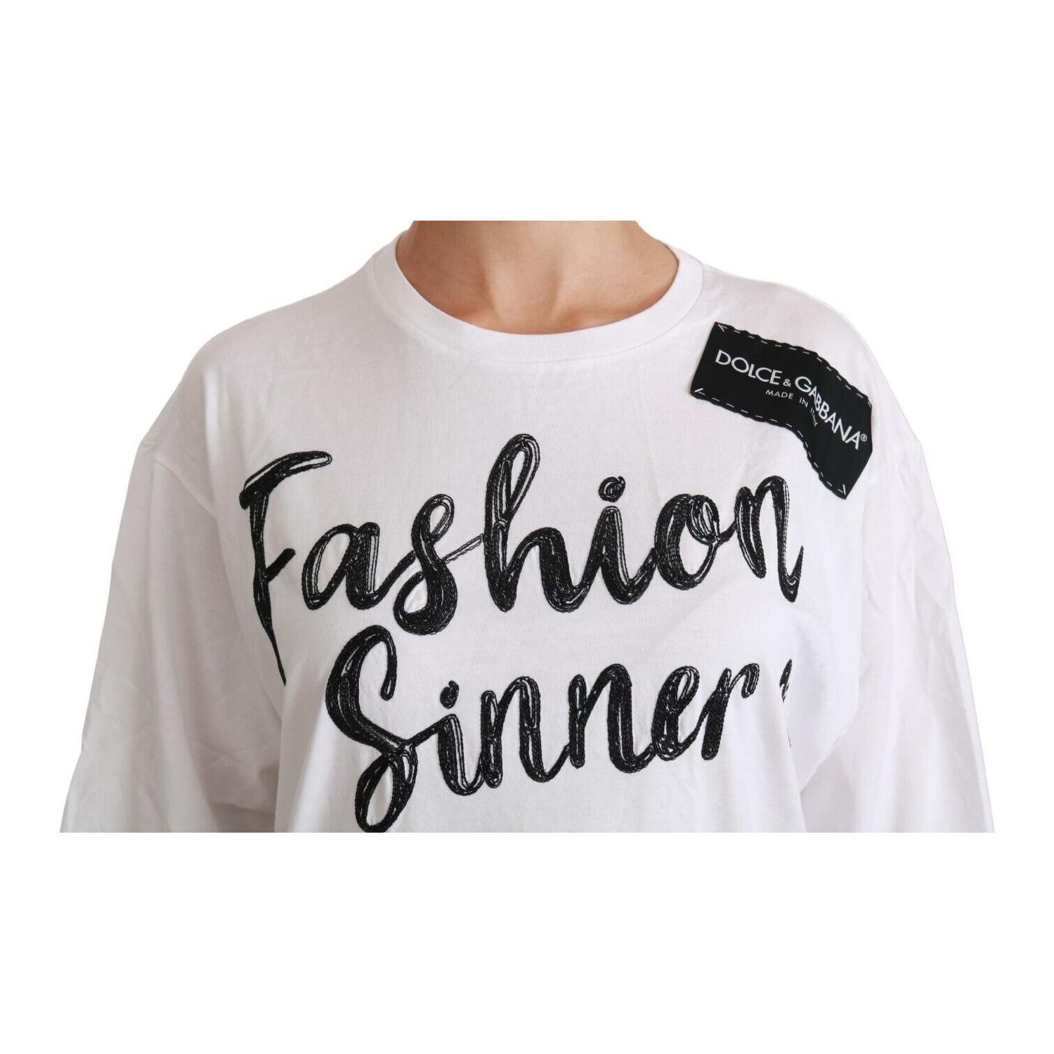 时尚 DG 时尚 Sinners 超大 T 恤