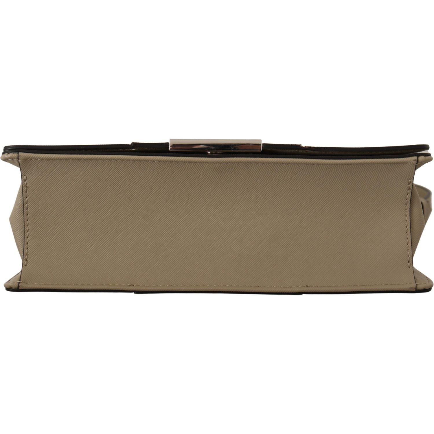 حقيبة كتف أنيقة باللون الأخضر الفاتح من كارل لاغرفيلد بحزامين