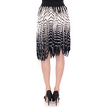 Alice Palmer Chic Black & White Knitted Skirt Alice Palmer Black