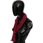 John Galliano Bordeaux Elegance Foulard Shawl Scarf John Galliano Black