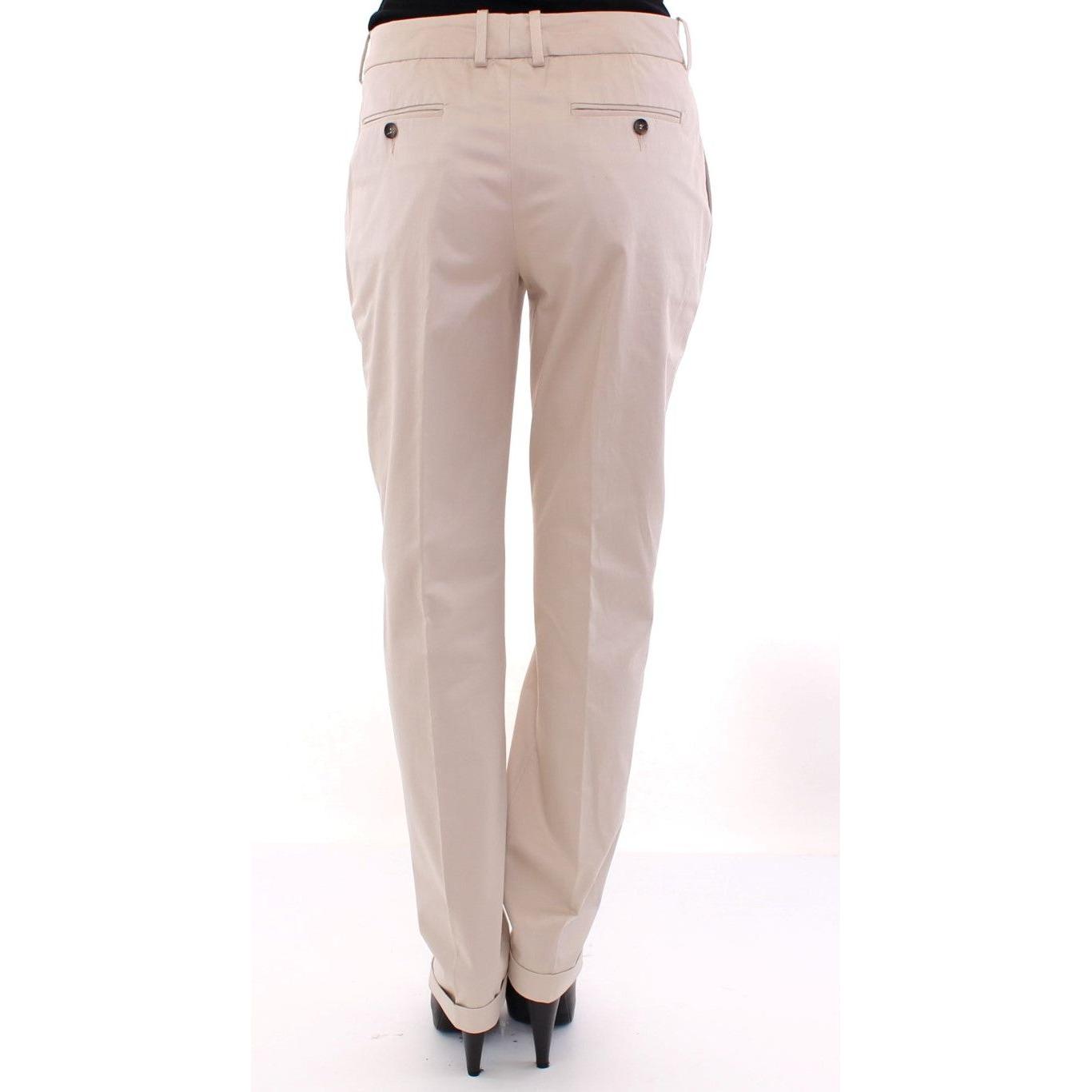 Dolce & Gabbana Beige Cotton Chinos Pants NOC10532-2