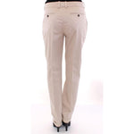 Dolce & Gabbana Beige Cotton Chinos Pants NOC10532-2