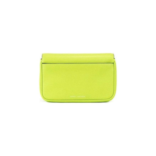 Marc Jacobs The J Marc Green Glow Smooth Leather Shoulder Crossbody Handbag 95106