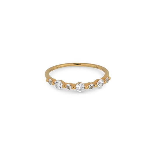 24KAE JEWELS JEWELRY Mod. 12456Y/56 gold diamond ring