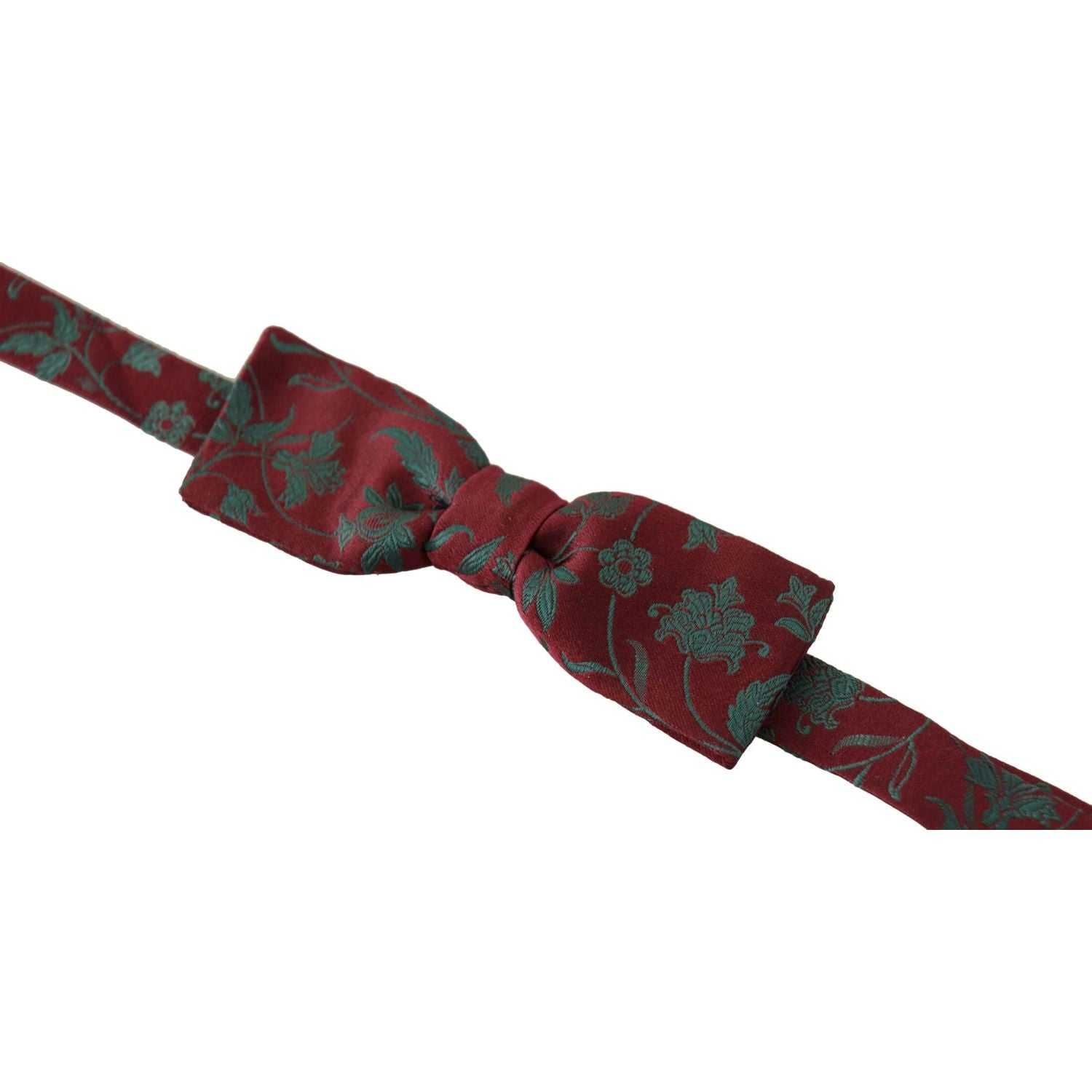 优雅的栗色图案领结