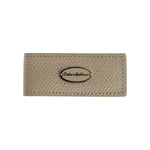 Dolce & Gabbana Beige Leather Magnet Money Clip SIG31661