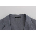 Master Coat Blue Double Breasted Regular Fit Blazer SIG31073-1