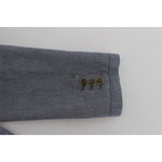 Master Coat Blue Double Breasted Regular Fit Blazer SIG31073-1