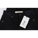Ermanno Scervino Blue Cotton Blend Slim Fit Bootcut Jeans SIG30288-1