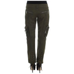 Ermanno Scervino Chic Green Cargo Pants for Effortless Style Ermanno Scervino Dark Slate Gray